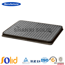 EN124 A15 Single seal Square Manhole Covers And Frames with lock