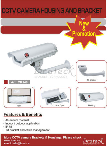 Cctv Camera Housing And Bracket 