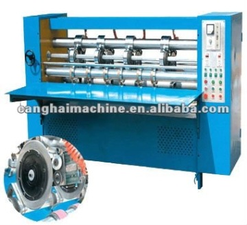 corrugated carton thin blade slitter machine