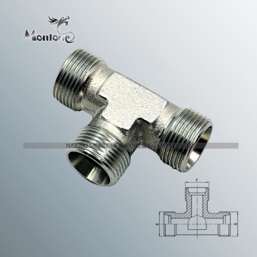 Ce Approved Eaton Standard Steel Hydraulic Equal Tees (AC-AD)
