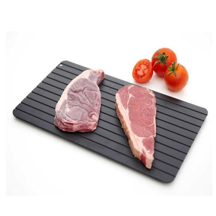 Kitchen Safe Defrost Meat Or Thaw Frozen Food Fast Rapidly Thawing Defrosting Tray