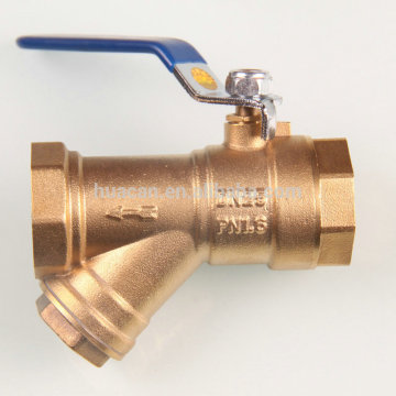 Brass Filter Ball Valve