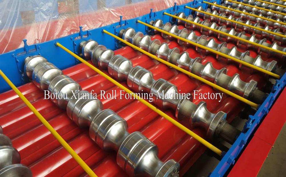 Corrugated Steel Roofing Cold Form Roll Machine