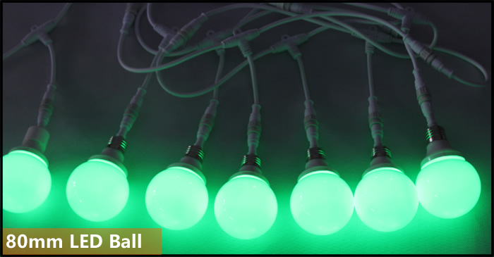 DMX512 RGB LED Bulb Light