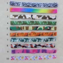 Hair Accessory Foe Elastic Hair Ties Printed Hair Band