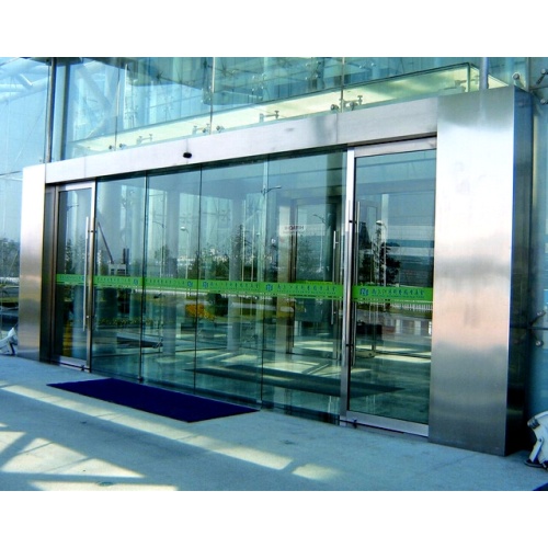 Современная дизайн звукоизоляционная стеклянная раздвижная дверь для отеля