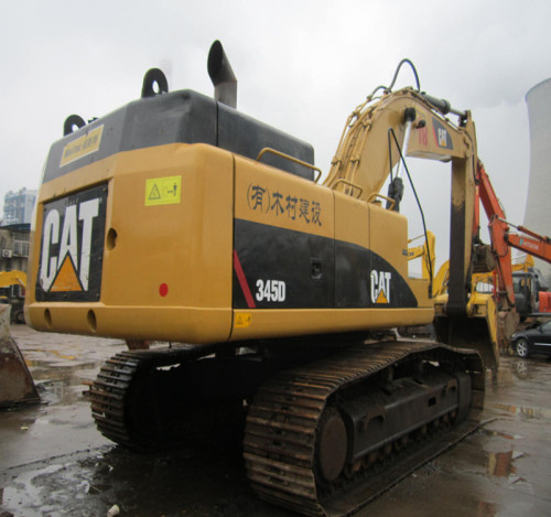 Used Original Caterpillar Cat 345D Crawler Excavators