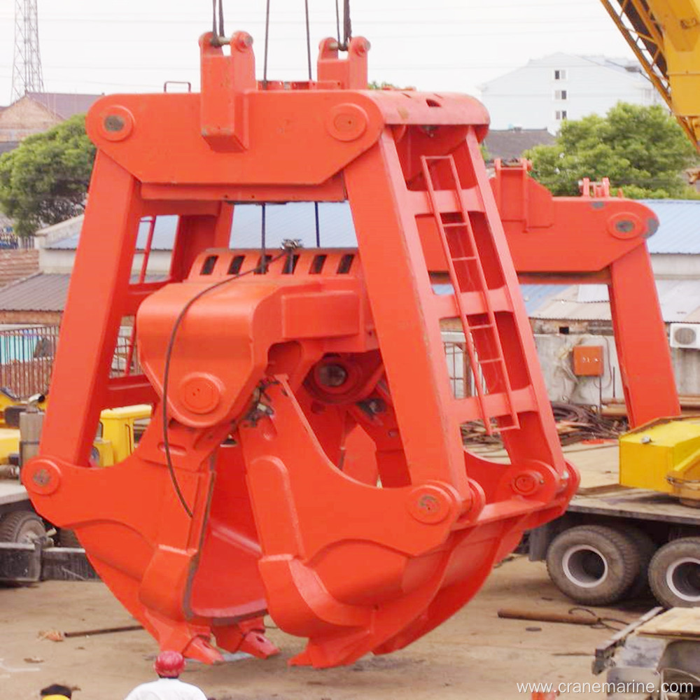 Mechanical Clamshell Underwater Dredging Grab Bucket