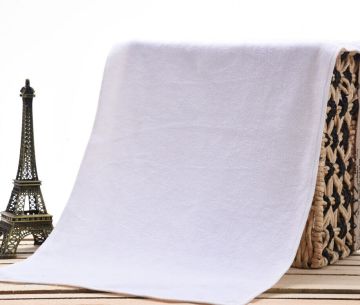 White hotel towel set / hotel bath towel / hotel towel with shower cap