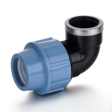 Plastic Compression Fittings Female Elbow for Irrigation Water Systems