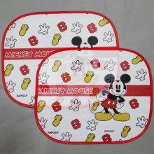 Fashional customized logo printed car static cling sunshade side window sunshade