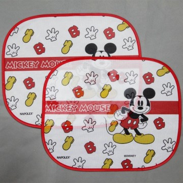 Fashional customized logo printed car static cling sunshade side window sunshade