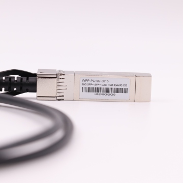 10G SFP+-SFP+ DAC 1.5M Passive Twinax Cable