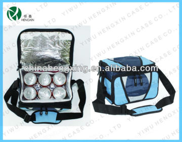 with strap shoulder can cooler bag