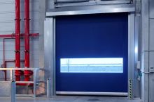 Industry PVC Rapid Speed Roll Up Door