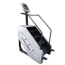 Gym Cardio Fitness: Stair Master Stepper Exercise Equipment with Handlebar