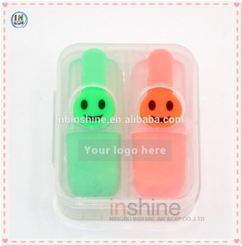 2pk value mini highlighter pack , gift highlighter pen set