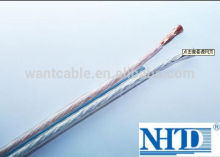 FLEXIBLE TRANSPARENT SPEAKER CABLE