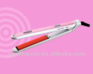 floating plate hair straightener/electric hair straightener/professional hair straightener