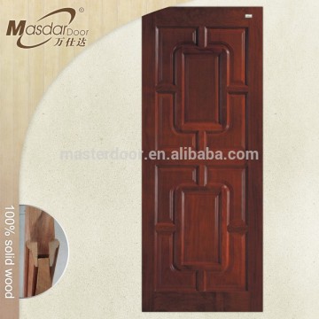 Cheap plain wooden bedroom door