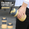 Tazza di tazza di caffè pieghevole del silicone di migliore qualità 500 ML Eco-Friendly BPA