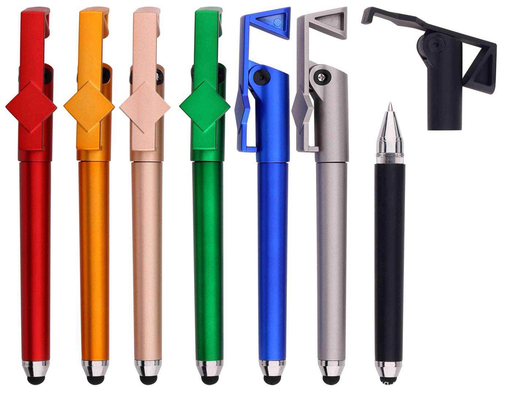 Phone Holder Plastic Stylus Ball Pen