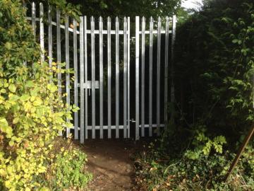 Security Metal Picket Palisade Fence