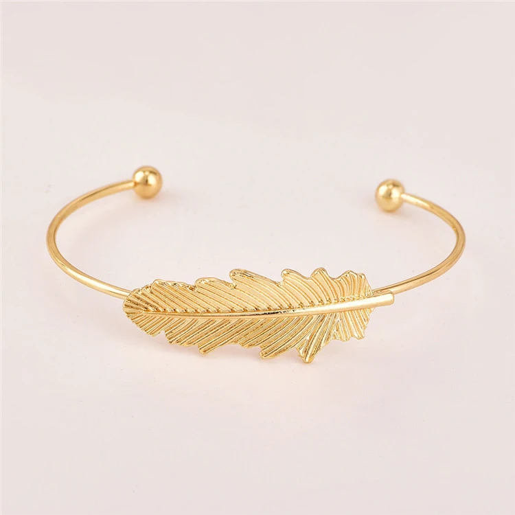 Promotion Wholesale Bracelet Women Handmade Custom Charm Fashion Bracelets Jewelry Simple Charm Gold Plated Fashion Bracelet