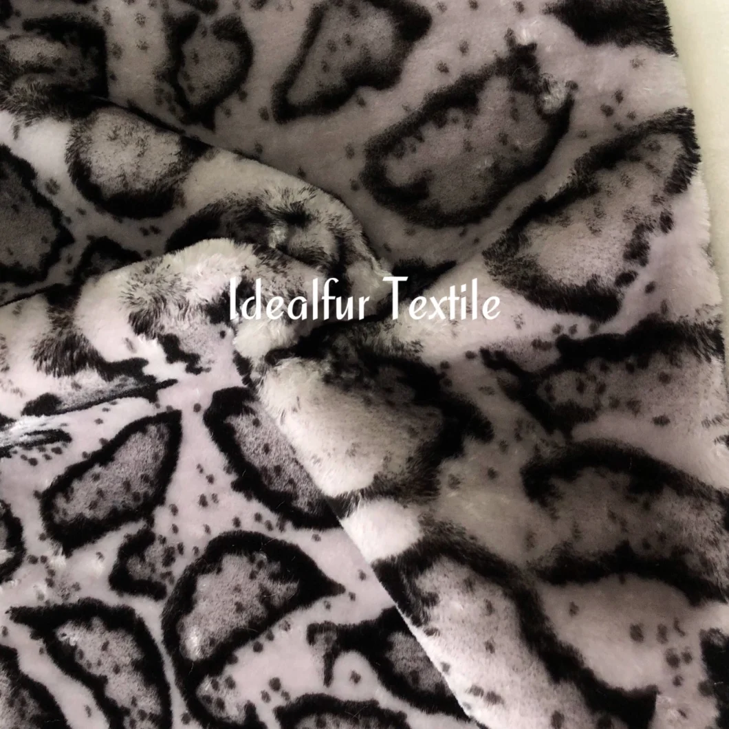 Printing Short Pile Faux Animal Fur/Synthetic Fur