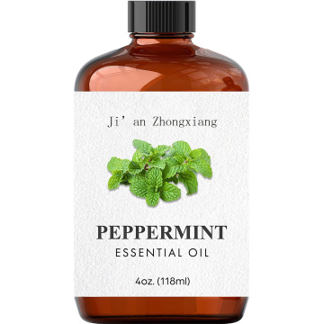 100% natural pure bulk 10ml 30ml 60ml 120ml peppermint essential oil