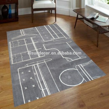 home decor polyester wool blend carpets area rug