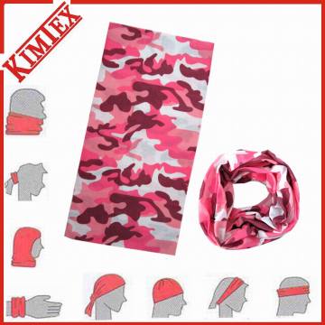 Multifunctional Stretchy Bandana Headband with Camouflage Design