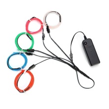 2021 Top Quality Flexible Flashing Wire Lighting RGB Neon EL Wire