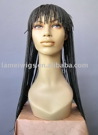 synthetic fibre hair wig