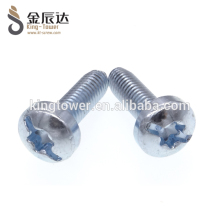 stainless steel micro pan head machine electric screws in China