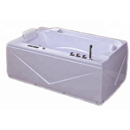 Stand Alone Bathtub Sizes Single Person Small Jetted Whirlpool Hydromassage Bathtub