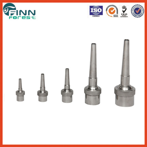 Small connection size: M10 stainless steel 304 and copper material can choice outdoor water fountain nozzle