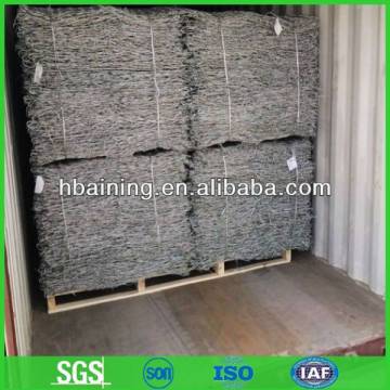 Stone gabion iron wire box
