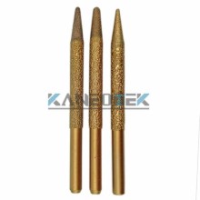 KANEOTEK Vacuum Brazed Tombstone Engraving Tools for CNC Engraving