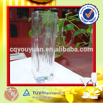 Rectangular Clear Glass Vases For Flower Arrangement