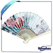 wenshan fasion paper fan wholesale
