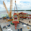 80T Heila Electro-hydraulic Driven Lattice Offshore Crane