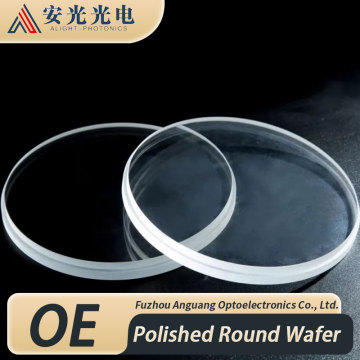 Custom Polished Round Wafer with Superior Surface Finish