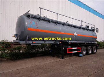 30cbm Tri-axle Hydrochloric Acid Delivery Trailers