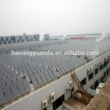 Solar water heater solar flat panel project manifold