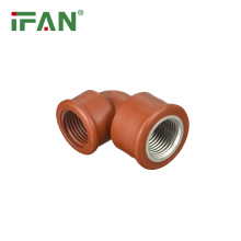Title: "High-Quality PPH Fittings: 1/2" - 1" Female Threaded Elbow for PPH Pipes - Perfect Plumbing Solutions