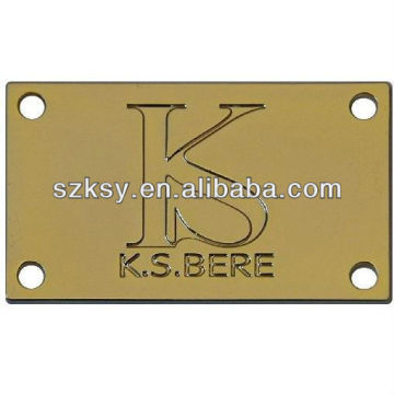 Custom Metal Plates Brand Logos