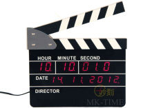 classical Movie clappers desk clock .director clock antique desk clock