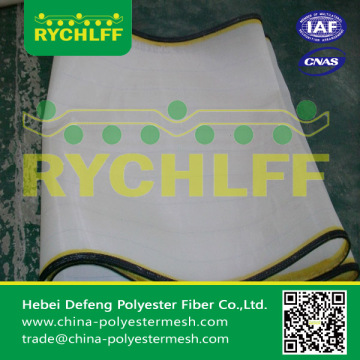 Polyester pulping mesh fabric belt