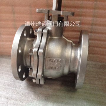 JIS ball valve with ISO bracket